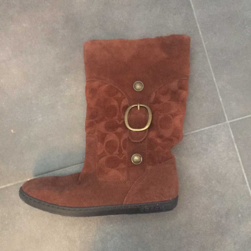 Coach winter boots